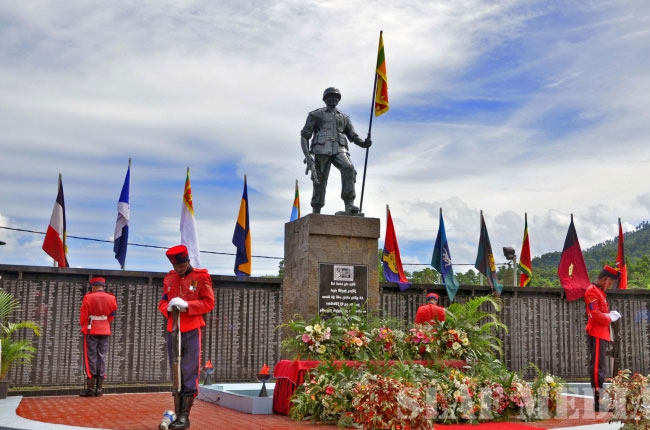 16 වන ජාතික රණවිරු අනුස්මරණ උත්සවය අද සවස 4.00 ට